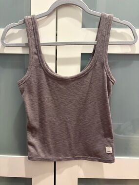 Women’s Scoop Neck Tank Top in Dusty Mauve